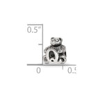 Sterling Silver Reflections Kids Letter Q Bead