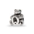 Sterling Silver Reflections Kids Letter Q Bead