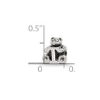 Sterling Silver Reflections Kids Letter T Bead