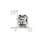 Sterling Silver Reflections Kids Lion Clip Bead