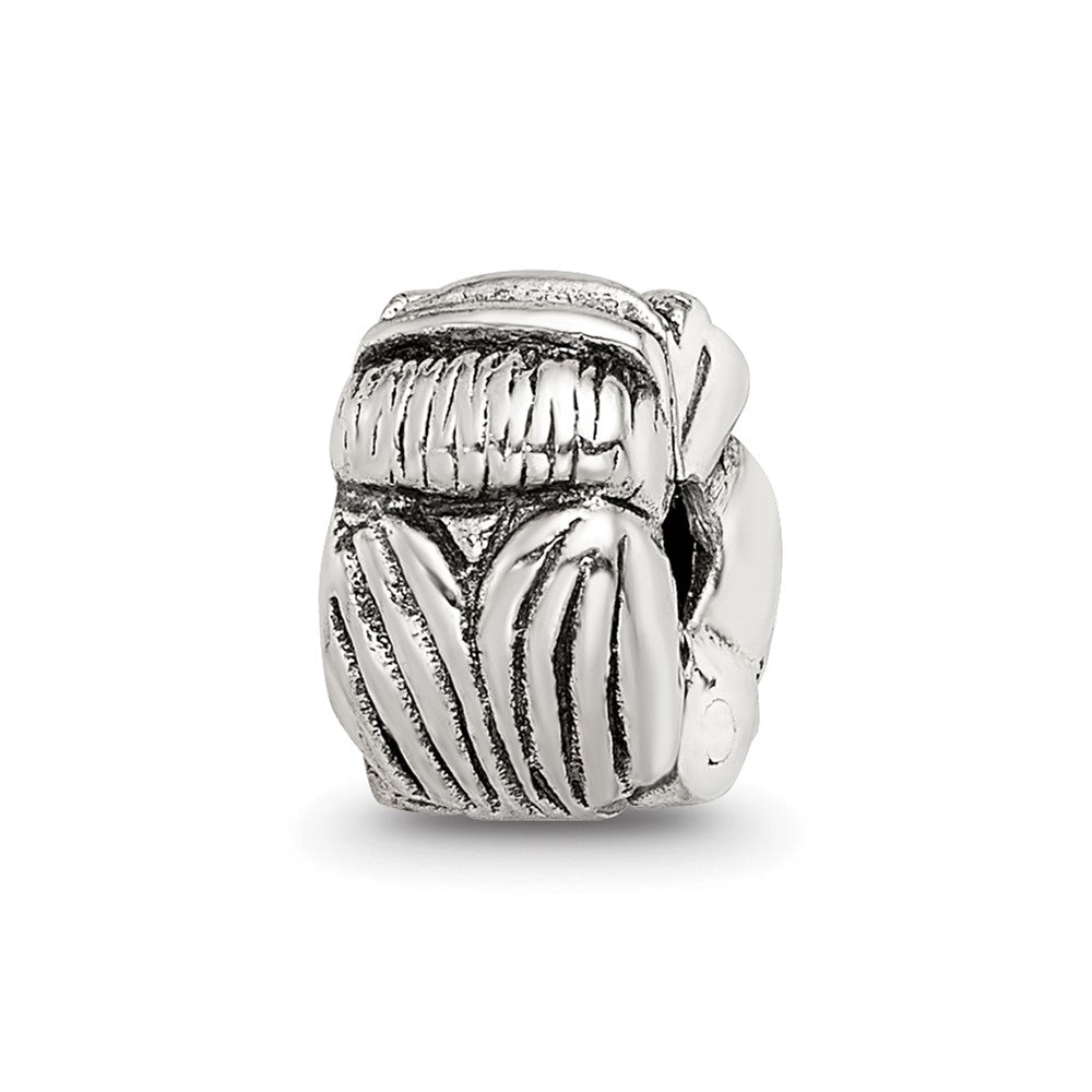 Sterling Silver Reflections Kids Owl Clip Bead