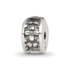 Sterling Silver Reflections Kids Floral Clip Bead