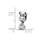 Sterling Silver Reflections Kids Dog & Bone Bead