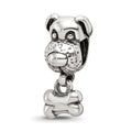 Sterling Silver Reflections Kids Dog & Bone Bead