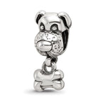 Sterling Silver Reflections Kids Dog & Bone Bead