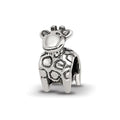 Sterling Silver Reflections Kids Giraffe Bead