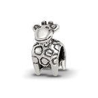 Sterling Silver Reflections Kids Giraffe Bead