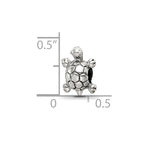 Sterling Silver Reflections Kids Turtle Bead