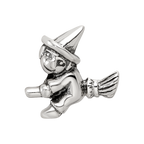 Sterling Silver Reflections Kids Witch Bead