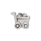 Sterling Silver Reflections Kids Shopping Cart Bead