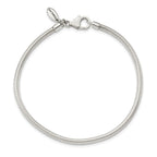 Sterling Silver Reflections Lobster Clasp Bead Anklet