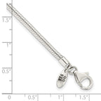 Sterling Silver Reflections Lobster Clasp Bead Bracelet