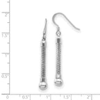 Sterling Silver Reflections Long Earring