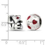Sterling Silver Reflections All You Need Is Love Boxed Bead Set