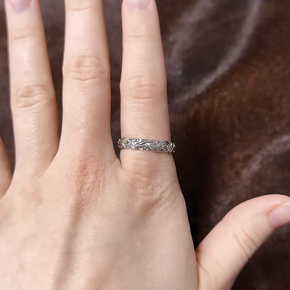 Sterling Silver Stackable Expressions Polished Ring