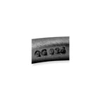Sterling Silver Stackable Expressions Black-plated Satin Ring