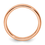 Sterling Silver Stackable Expressions Pink-plated Polished Ring