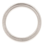 Sterling Silver Stackable Expressions Rhodium Satin Ring