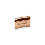 Sterling Silver Stackable Expressions Pink-plated Ring