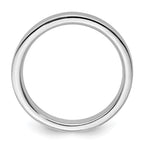 Sterling Silver Stackable Expressions Rhodium Ring