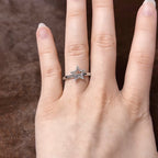 Sterling Silver Stackable Expressions Star Diamond Ring