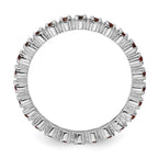 Sterling Silver Stackable Expressions Garnet Ring