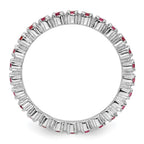 Sterling Silver Stackable Expressions Pink Tourmaline Ring
