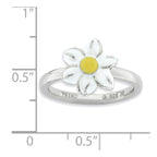 Sterling Silver Stackable Expressions Jonquil Ring