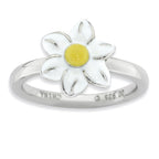 Sterling Silver Stackable Expressions Jonquil Ring