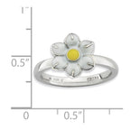 Sterling Silver Stackable Expressions Narcissus Ring