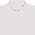 Sterling Silver 1.2mm Round Snake Chain
