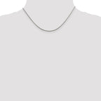 Sterling Silver 1.5mm Round Snake Chain