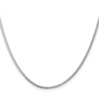 Sterling Silver 1.75mm Round Spiga Chain