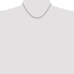 Sterling Silver 2.5mm Round Spiga Chain