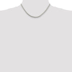 Sterling Silver 4mm Round Spiga Chain