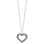 Sentimental Expressions Sterling Silver Rhodium-plated Antiqued Animal Lover 18in. Necklace