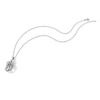 Sentimental Expressions Sterling Silver Rhodium-plated CZ Family of 4 Gathering 18in. Necklace
