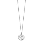 Sentimental Expressions Sterling Silver Rhodium-plated Antiqued For You My Sister 18in. Necklace