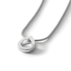 White Ice Sterling Silver Rhodium-plated 18 Inch Diamond Teardrop Necklace with 2 Inch Extender
