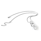 White Ice Sterling Silver Rhodium-plated 18 Inch Diamond Necklace with 2 Inch Extender