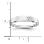 White Ice Sterling Silver Rhodium-plated Diamond Ring