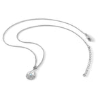 White Ice Sterling Silver Rhodium-plated 18 Inch Blue Topaz Necklace with 2 Inch Extender