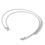 White Ice Sterling Silver Rhodium-plated 18 Inch Diamond Butterfly Necklace with 2 Inch Extender