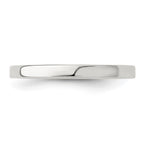 Sterling Silver 2mm Lightweight Flat Band