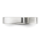 Sterling Silver 4mm Lightweight Flat Band