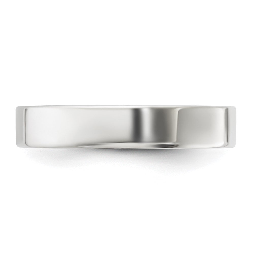 Sterling Silver 4mm Lightweight Flat Band