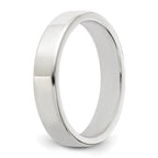 Sterling Silver 4mm Lightweight Flat Band