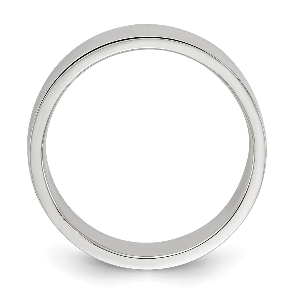 Sterling Silver 6mm Lightweight Flat Band