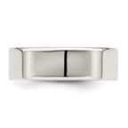 Sterling Silver 6mm Lightweight Flat Band