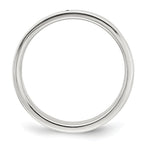 Sterling Silver 7mm Lightweight Flat Band